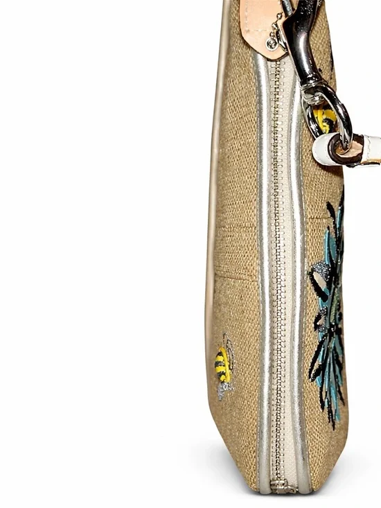 Coach Bumble Bee Floral Y2K Mini Bag, 2005 limited edition shoulder bag - Picture 4 of 10